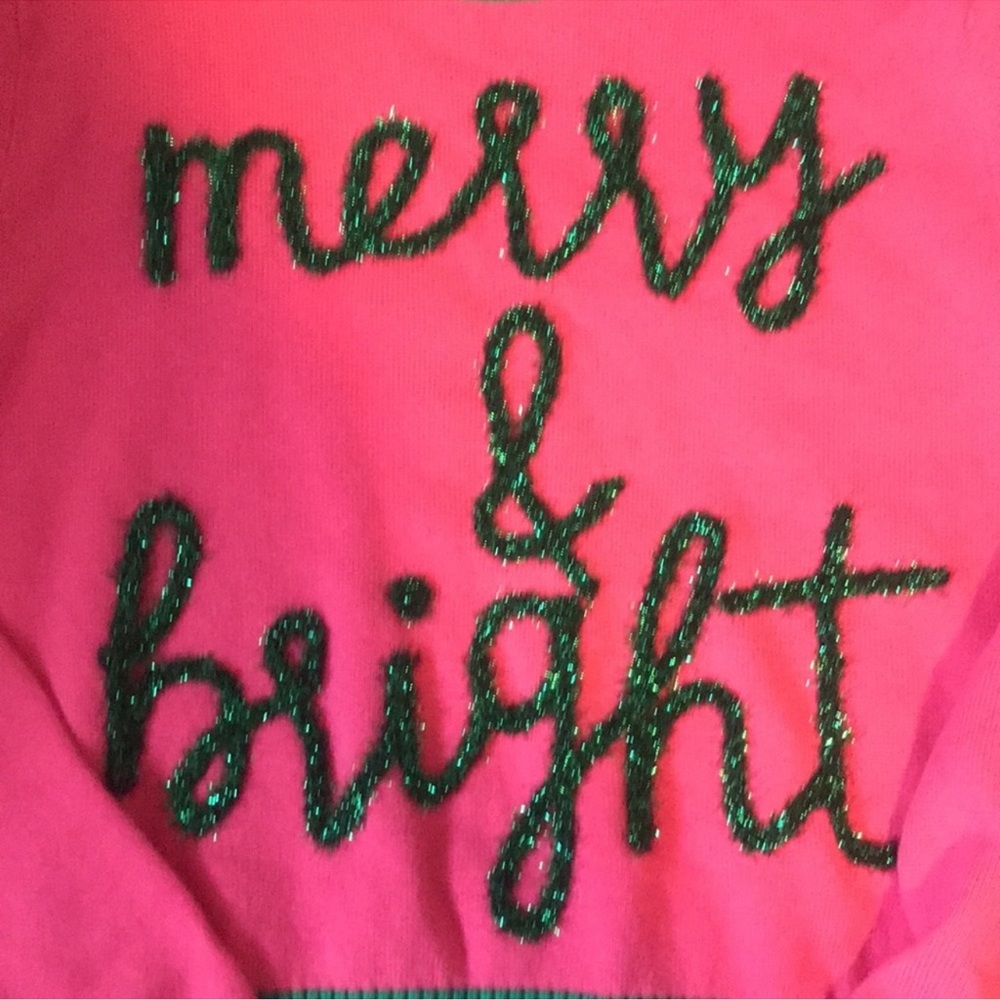 Queen of Sparkles XXL (Kids Size) Merry & Bright Sweater